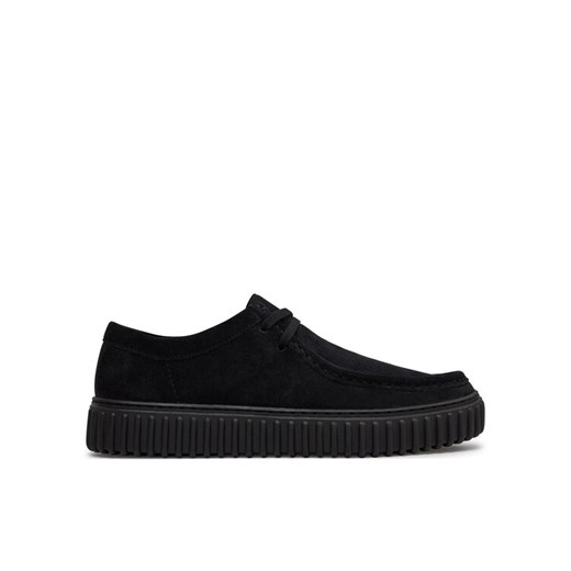 Mokasyny Clarks Torhill Lo 26172019 Czarny ze sklepu eobuwie.pl w kategorii Półbuty męskie - zdjęcie 182054270