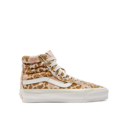 Tenisówki Vans Sk8-Hi Reissue 38 VN000CTBBOD1 Beżowy ze sklepu eobuwie.pl w kategorii Trampki damskie - zdjęcie 182054283