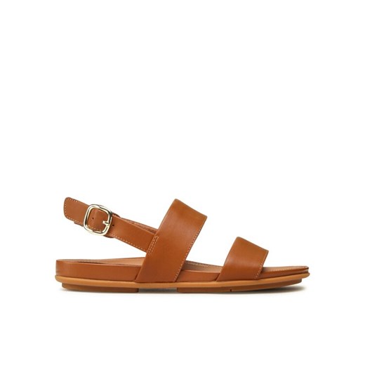 Sandały FitFlop GRACIE EB1-592 Brązowy ze sklepu eobuwie.pl w kategorii Sandały damskie - zdjęcie 182054290