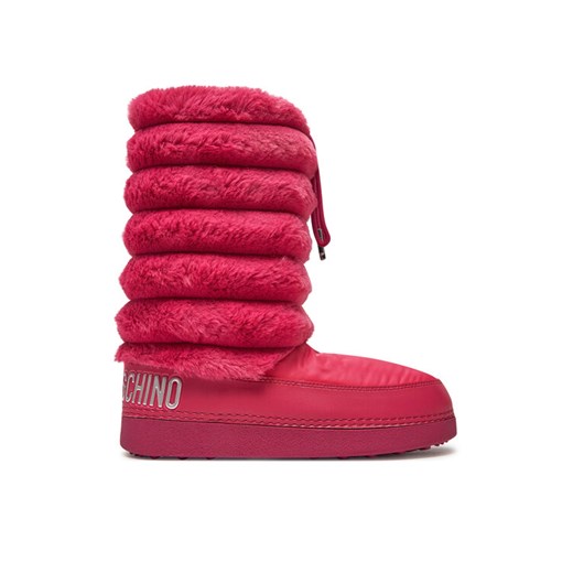 Śniegowce LOVE MOSCHINO JA24312G0LISH626 Różowy ze sklepu eobuwie.pl w kategorii Śniegowce damskie - zdjęcie 182054352
