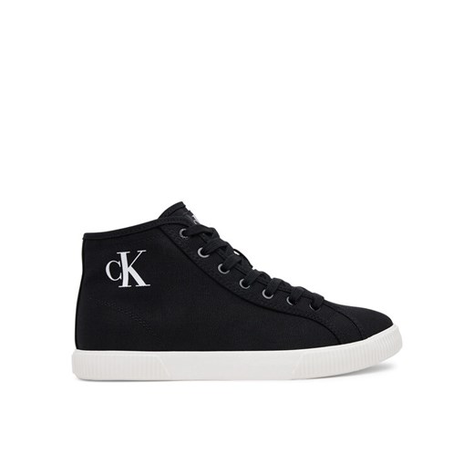 Sneakersy Calvin Klein Jeans Ess Vulc Mid Cv Mg Wn YW0YW01761 Czarny ze sklepu eobuwie.pl w kategorii Trampki damskie - zdjęcie 182054373