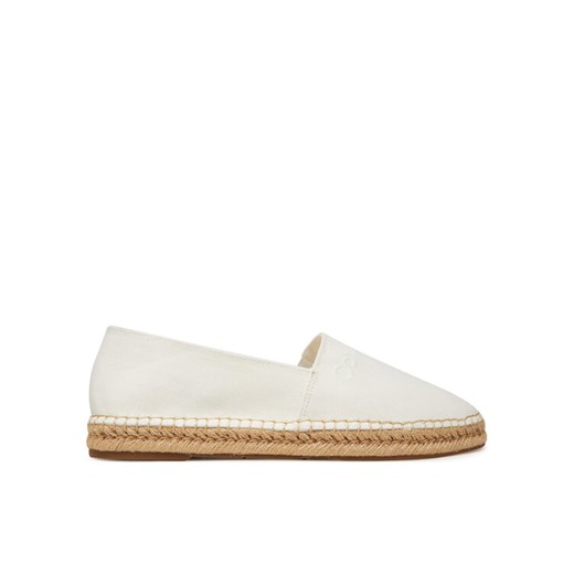 Espadryle Calvin Klein Espadrille Cv Logo HM0HM01808 Biały ze sklepu eobuwie.pl w kategorii Espadryle męskie - zdjęcie 182054443