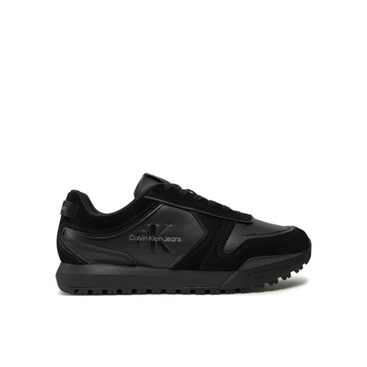 Sneakersy Calvin Klein Jeans Toothy Runner Irregular Lines YM0YM00624 Czarny ze sklepu eobuwie.pl w kategorii Buty sportowe męskie - zdjęcie 182054550