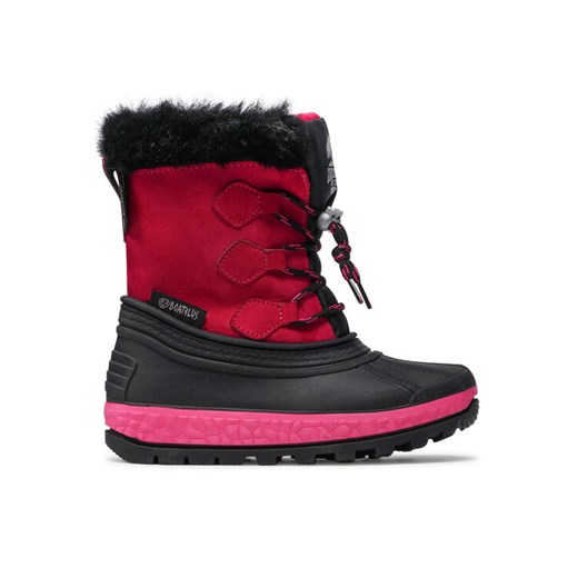 Śniegowce Boatilus Youth Joggy Sint Leather Boot NJ16 VAR.21ZU Różowy ze sklepu eobuwie.pl w kategorii Buty zimowe dziecięce - zdjęcie 182054572