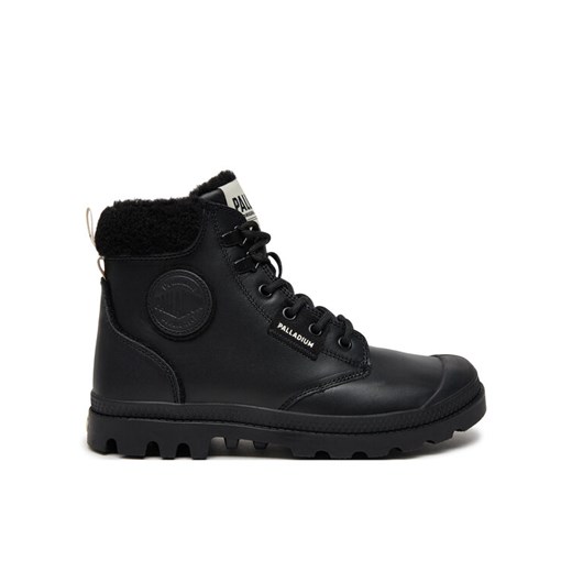 Trapery Palladium 94380-008-M Czarny ze sklepu eobuwie.pl w kategorii Workery damskie - zdjęcie 182054671