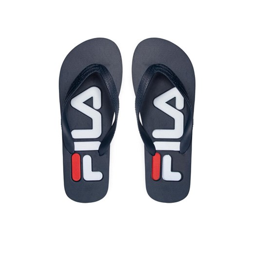Japonki Fila Troy Slipper FFM0007.50005 Granatowy ze sklepu eobuwie.pl w kategorii Klapki męskie - zdjęcie 182054672
