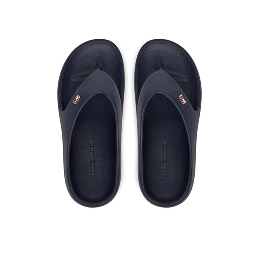 Japonki Tommy Hilfiger Th Comfort Beach Sandal FW0FW08522 Granatowy ze sklepu eobuwie.pl w kategorii Klapki damskie - zdjęcie 182054693