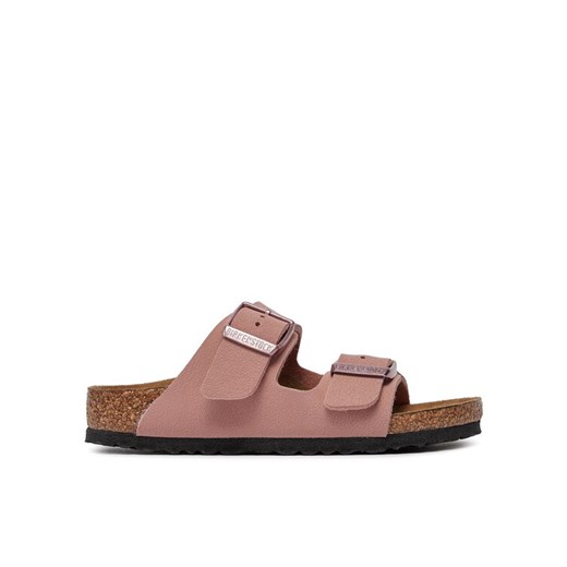 Klapki Birkenstock Arizona Birko-Flor 1026423 Różowy ze sklepu eobuwie.pl w kategorii Klapki dziecięce - zdjęcie 182054701