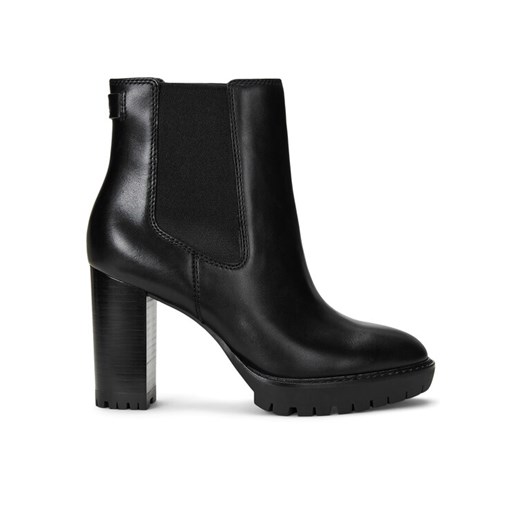 Botki LAUREN RALPH LAUREN 802937818001 Czarny ze sklepu eobuwie.pl w kategorii Botki - zdjęcie 182054763
