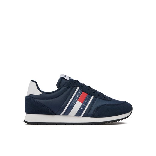 Sneakersy Tommy Jeans Tjm Runner Casual Ess EM0EM01351 Granatowy Tommy Jeans 41 eobuwie.pl