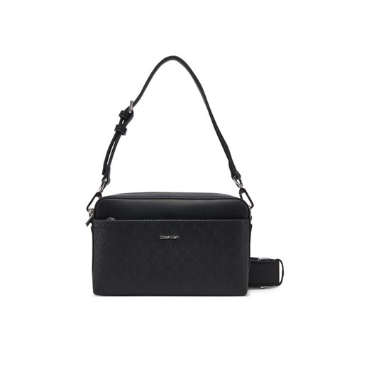 Torebka Calvin Klein Ck Must Conv Camera Bag_Mono K60K613021 Czarny ze sklepu eobuwie.pl w kategorii Torebki damskie - zdjęcie 182054954