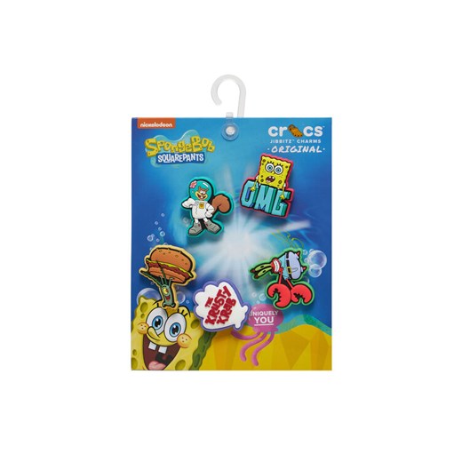 Ozdoba do butów Crocs Jibbitz Spongebob 5pck 10010012 Kolorowy ze sklepu eobuwie.pl w kategorii Breloki - zdjęcie 182055140