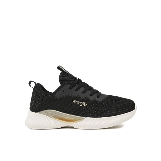 Sneakersy Wrangler Shell WL31680A Czarny ze sklepu eobuwie.pl w kategorii Buty sportowe damskie - zdjęcie 182055203