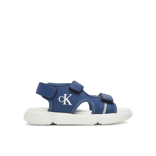Sandały Calvin Klein Jeans V3B2-83023-1591 S Niebieski ze sklepu eobuwie.pl w kategorii Sandały dziecięce - zdjęcie 182055300