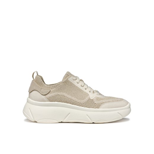 Sneakersy Geox D Nebula 2.0 X D55NHA 09T22 C6738 Beżowy ze sklepu eobuwie.pl w kategorii Buty sportowe damskie - zdjęcie 182055301