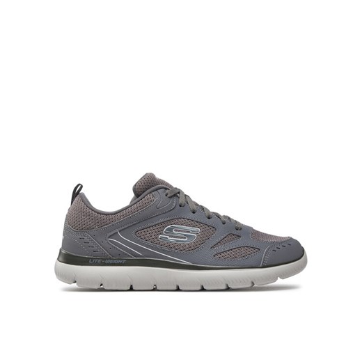Sneakersy Skechers Summits-South Rim 52812/CHAR Szary ze sklepu eobuwie.pl w kategorii Buty sportowe męskie - zdjęcie 182055332