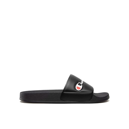 Klapki Champion Slide Varsity S21993-CHA-KK002 Czarny ze sklepu eobuwie.pl w kategorii Klapki męskie - zdjęcie 182055372