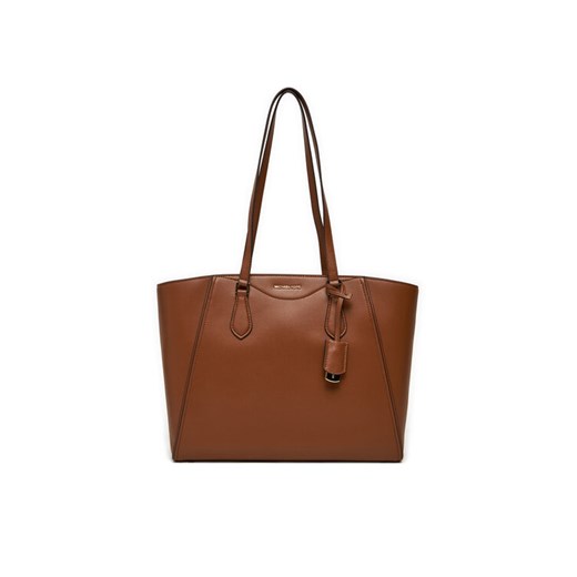 Torebka MICHAEL Michael Kors 30F4GTBT7L Brązowy ze sklepu eobuwie.pl w kategorii Torby Shopper bag - zdjęcie 182055492