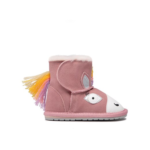 Śniegowce EMU Australia Magical Unicorn Walker B12409 Różowy ze sklepu eobuwie.pl w kategorii Buciki niemowlęce - zdjęcie 182055553