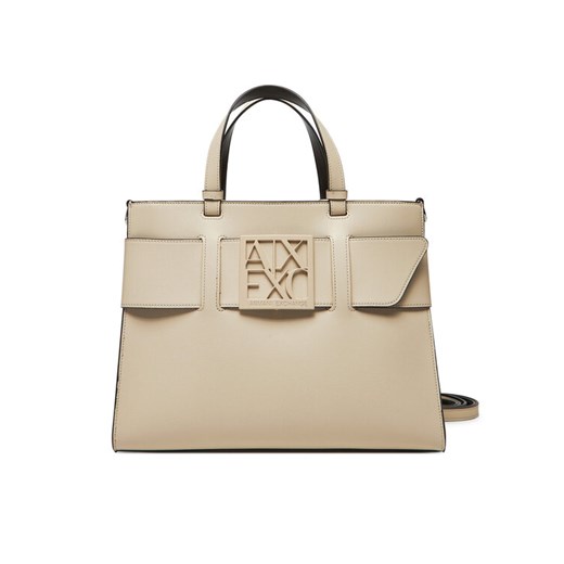 Torebka Armani Exchange 942689 0A874 U1092 Beżowy ze sklepu eobuwie.pl w kategorii Torebki damskie - zdjęcie 182055581