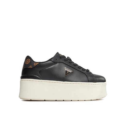 Sneakersy Guess Willen FLPWLL ELE12 Czarny ze sklepu eobuwie.pl w kategorii Buty sportowe damskie - zdjęcie 182055731