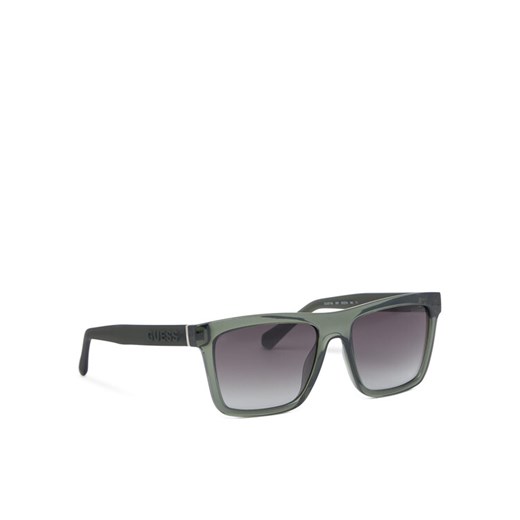 Okulary przeciwsłoneczne Guess GU00166 Zielony ze sklepu eobuwie.pl w kategorii Okulary przeciwsłoneczne męskie - zdjęcie 182055743