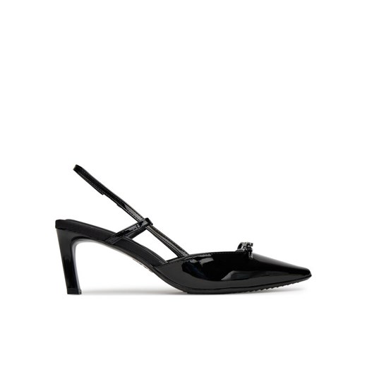 Sandały DKNY K1568500 Czarny ze sklepu eobuwie.pl w kategorii Czółenka - zdjęcie 182055764