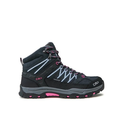 Trekkingi CMP Kids Rigel Mid Trekking Shoe Wp 3Q12944J Szary ze sklepu eobuwie.pl w kategorii Buty trekkingowe dziecięce - zdjęcie 182055782