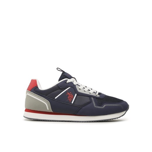 Sneakersy U.S. Polo Assn. Nobil NOBIL004C Niebieski ze sklepu eobuwie.pl w kategorii Buty sportowe męskie - zdjęcie 182055802