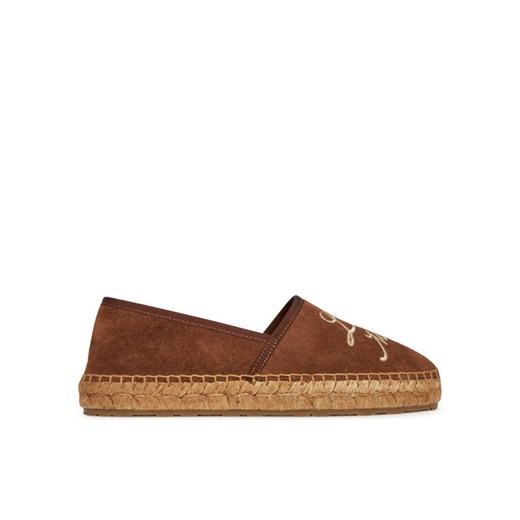 Espadryle LOVE MOSCHINO JA10272G0MIG0300 Brązowy ze sklepu eobuwie.pl w kategorii Espadryle damskie - zdjęcie 182055922