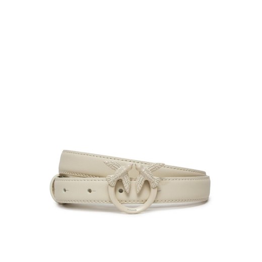 Pasek Damski Pinko Love Berry H2 Belt. PE 24 PLT01 100143 A1K2 Beżowy ze sklepu eobuwie.pl w kategorii Paski damskie - zdjęcie 182055923