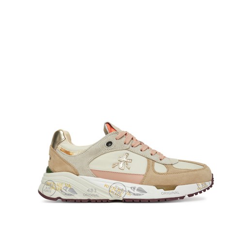 Sneakersy Premiata Mased Var 7397 Beżowy ze sklepu eobuwie.pl w kategorii Buty sportowe damskie - zdjęcie 182056042