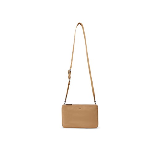 Torebka LAUREN RALPH LAUREN 431951345001 Brązowy ze sklepu eobuwie.pl w kategorii Listonoszki - zdjęcie 182056083