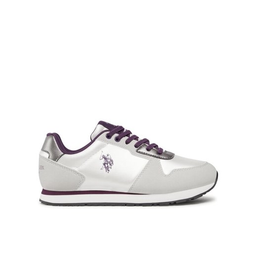 Sneakersy U.S. Polo Assn. NOBIK011A Biały ze sklepu eobuwie.pl w kategorii Buty sportowe dziecięce - zdjęcie 182056192