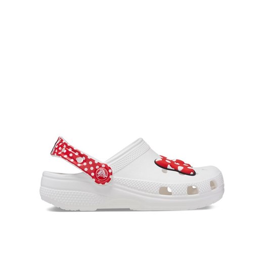 Klapki Crocs Classic Disney Minnie Mouse Clog T208710 Biały ze sklepu eobuwie.pl w kategorii Klapki dziecięce - zdjęcie 182056200