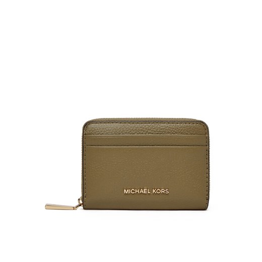 Mały Portfel Damski MICHAEL Michael Kors 32T4GJ6Z5L Zielony ze sklepu eobuwie.pl w kategorii Portfele damskie - zdjęcie 182056210