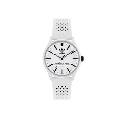 Zegarek adidas Originals Code One Ceramic Watch AOSY23030 Biały ze sklepu eobuwie.pl w kategorii Zegarki - zdjęcie 182056250