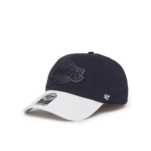 Czapka z daszkiem 47 Brand NBA Los Angeles Lakers '47 x Tommy Hilfiger Courtside '47 Clean Up THCCU174GWL Granatowy ze sklepu eobuwie.pl w kategorii Czapki z daszkiem męskie - zdjęcie 182056263