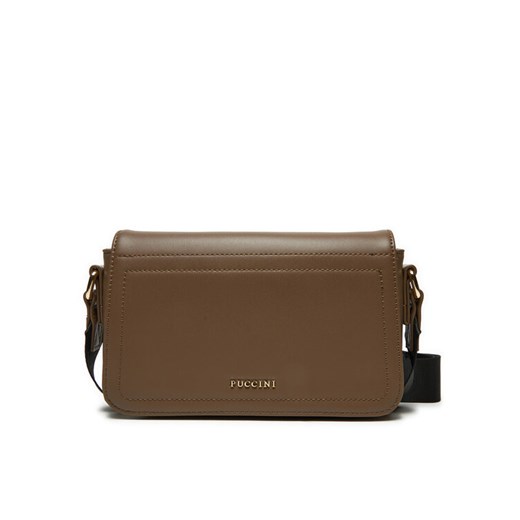 Torebka Puccini BK2241219M Brązowy ze sklepu eobuwie.pl w kategorii Listonoszki - zdjęcie 182056293