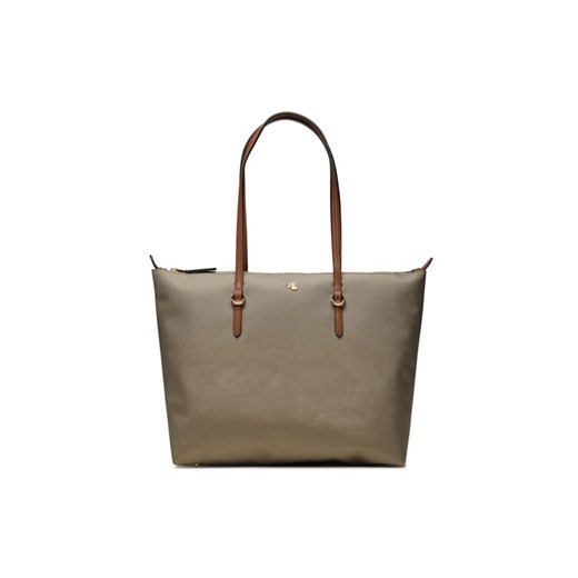 Torebka Lauren Ralph Lauren 431916737003 Brązowy ze sklepu eobuwie.pl w kategorii Torby Shopper bag - zdjęcie 182056314