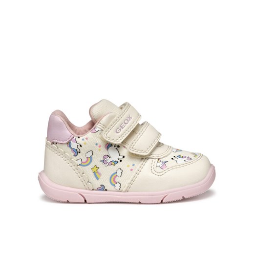 Sneakersy Geox B Zapito B556DA 0AW54 C0175 Beżowy ze sklepu eobuwie.pl w kategorii Buty sportowe dziecięce - zdjęcie 182056361