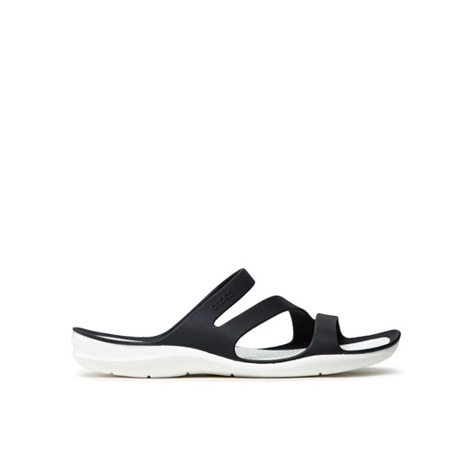 Klapki Crocs Swiftwater Sandal W 203998 Czarny ze sklepu eobuwie.pl w kategorii Klapki damskie - zdjęcie 182056464