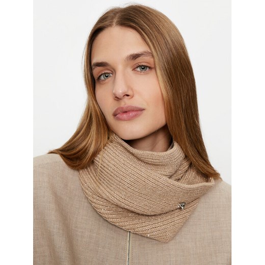 Komin Guess AW5237 WOL03 Beżowy ze sklepu eobuwie.pl w kategorii Szaliki i chusty damskie - zdjęcie 182056493