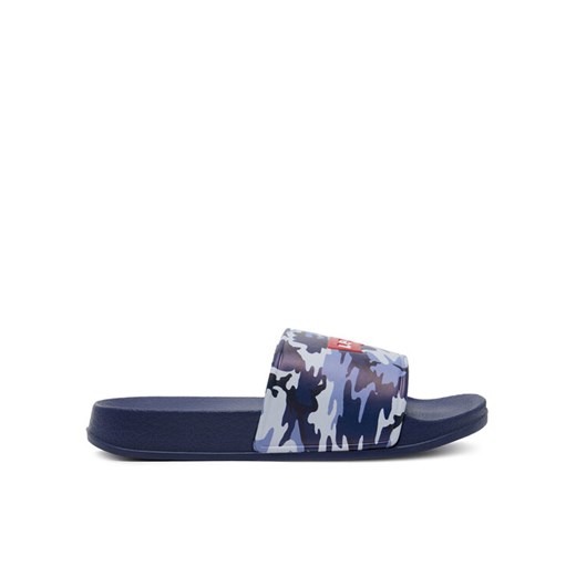 Klapki Levi's® Pool S VPOL0234S Granatowy ze sklepu eobuwie.pl w kategorii Klapki dziecięce - zdjęcie 182056513