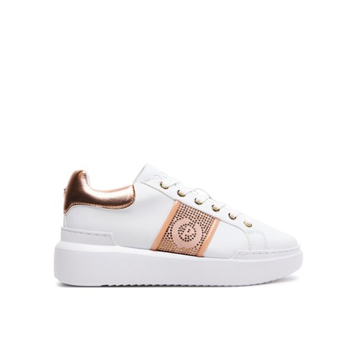 Sneakersy Pollini SA15034G1IXC110C Biały ze sklepu eobuwie.pl w kategorii Buty sportowe damskie - zdjęcie 182056521