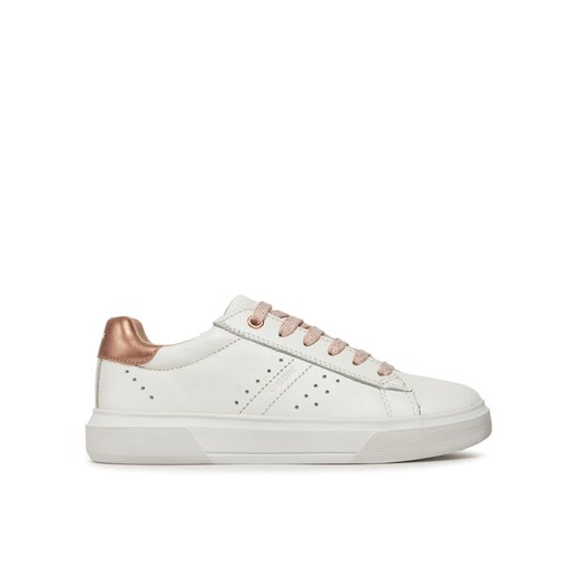 Sneakersy Geox J Nettuno Girl J45GCB 08554 C1Z8W S Biały ze sklepu eobuwie.pl w kategorii Trampki dziecięce - zdjęcie 182056550