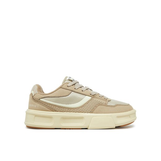 Sneakersy TWINSET 251TCP034 Beżowy ze sklepu eobuwie.pl w kategorii Buty sportowe damskie - zdjęcie 182056780