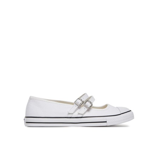 Baleriny Converse Chuck Taylor All Star Dainty Mary Jane A11552C Biały ze sklepu eobuwie.pl w kategorii Balerinki - zdjęcie 182056844