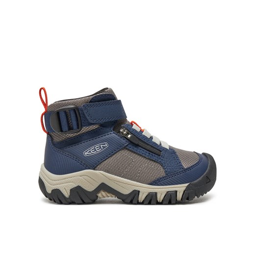 Trekkingi Keen Targhee Boundless 1029618 Granatowy ze sklepu eobuwie.pl w kategorii Buty trekkingowe dziecięce - zdjęcie 182056873