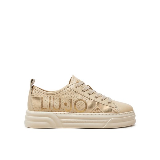 Sneakersy Liu Jo Cleo BF4031 P0102 Beżowy ze sklepu eobuwie.pl w kategorii Buty sportowe damskie - zdjęcie 182057044